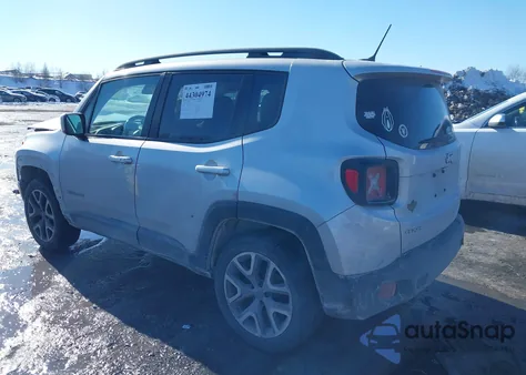 2015 Jeep Renegade Latitude from USA, damaged, VIN ZACCJBBT0FPB66347